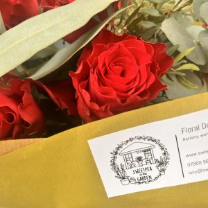 Two Dozen Luxury Red Rose Bouquet