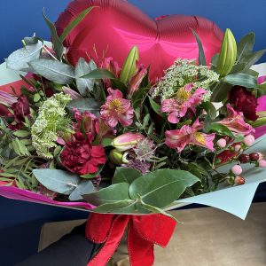 Balloon & Flower Bouquet (Small)