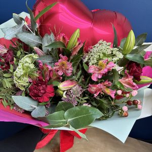 Balloon & Flower Bouquet (Extra Large)