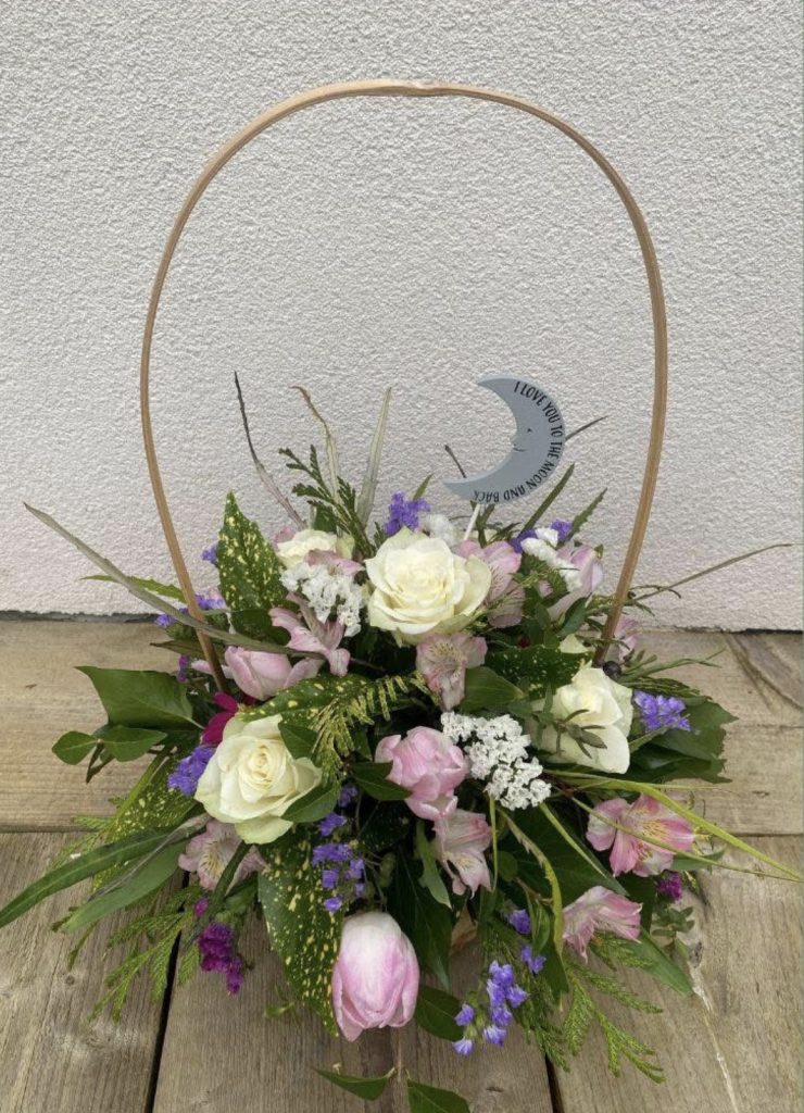 Flower basket workshop 14 March 10am-12pm